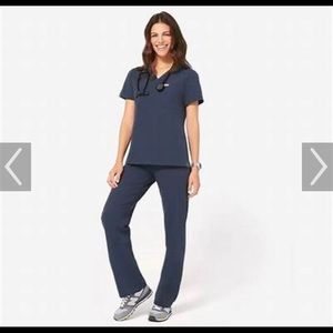Figs Dark Harbor Small Scrubs